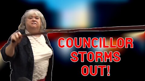 Dartmouth Councillor STORMS OUT!