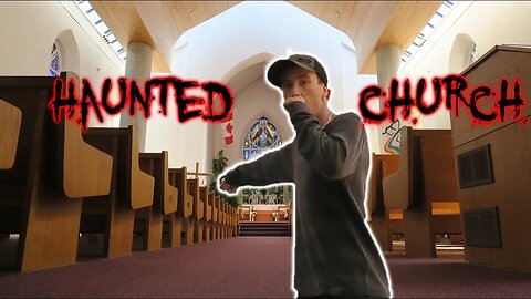 EXPLORING HAUNTED CHURCH BUILT ON BURIAL GROUND! (GHOST ACTIVITY!!)