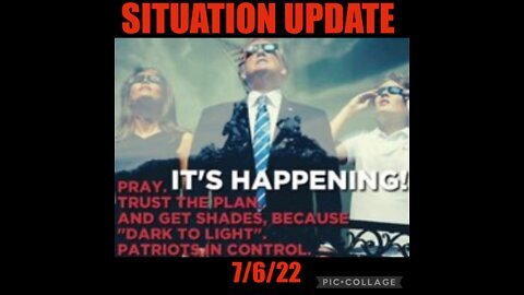 Situation Update 7/06/22: It's Happening! Military Arrests Worldwide! Dark To Light! Cabal Govts Being Takendown!