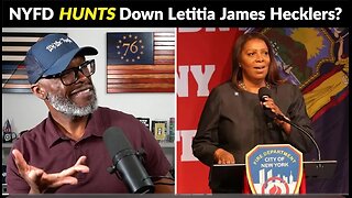 NYC Fire Department Boss HUNTS DOWN AG Letitia James Hecklers