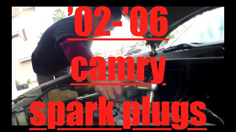 SIMPLE [ how to] spark plug Replacement Toyota Camry √ Fix It Angel