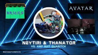 Lego Avatar Neytiri & Thanator vs. AMP Suit Quaritch Review! - set 75571 - 560 pcs