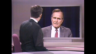 December 23, 1987 - VP George H.W. Bush Interviewed by Asheville News Anchor