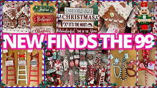 All NEW Finds at The 99💙99 Cents Store Shop With Me💙Christmas 2023 The 99 Cent Store | #shoppingvlog