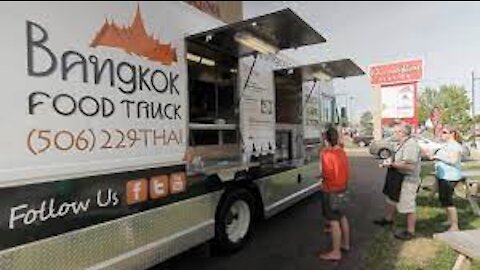 พาชมรถอาหาร Thai food truck ในอเมริกา (Thai food truck in USA)