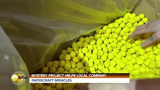 Mystery project helps local company