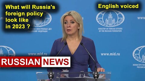 What will Russia's foreign policy look like in 2023? Zakharov. Russia Ukraine