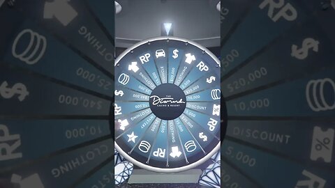 GTA 5 V , 2023 Casino Lucky Wheel spin #shorts