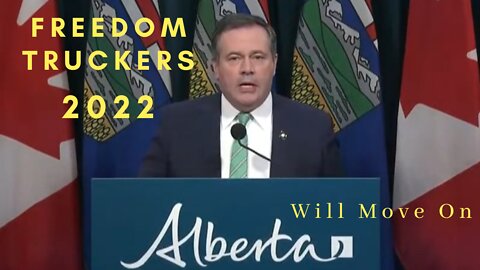 BREAKING -- Alberta Will Move On ( Jason Kenney ) Press release