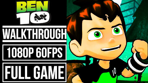 BEN 10 Gameplay Walkthrough FULL GAME No Commentary [1080p 60fps]