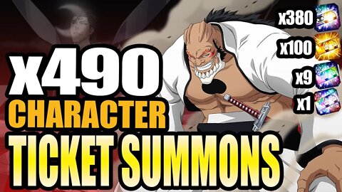 Bleach Brave Souls: Character Ticket Summons x490