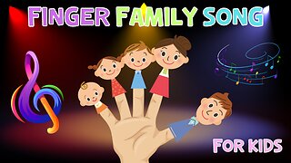 Finger Family Song For Kids | 4K