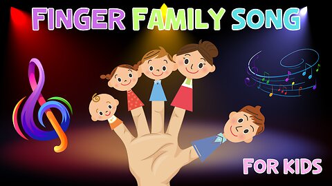 Finger Family Song For Kids | 4K