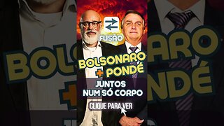 Pondé e Jair Bolsonaro Fusão! #shorts