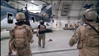Taliban In U.S Military Gear Enter Airport Once Controlled By U.S