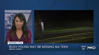 Body found may be missing Massachusetts teen
