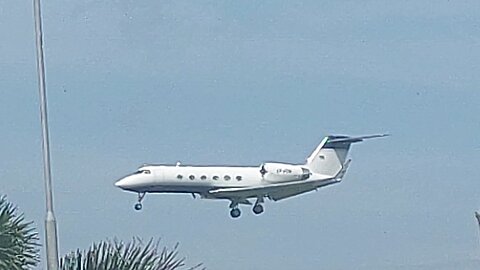 LV-JQW Gulfstream G-400 vindo de Port-of-Spain para Manaus