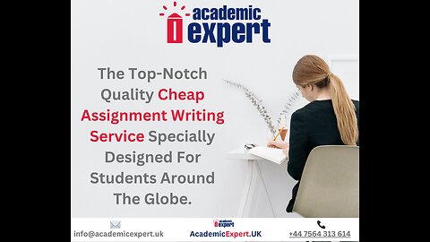 Get Cheap Assignment Writing Services form Ph.D. Professors | AcademicExpert.UK