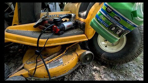 Flat Tire Repair with Slime on a Cub Cadet 2166 Tractor