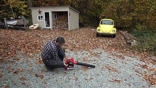 Craftsman B210 Leaf Blower, Assembly and Demonstration.