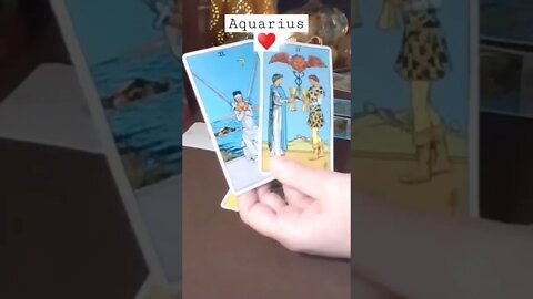 #Aquarius ♥️ It Just Feels Right #tarot #horoscope #zodiac #astrology