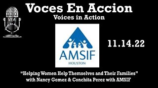 11.14.22 - “Helping Women Help Themselves and Their Families” - Voices in Action