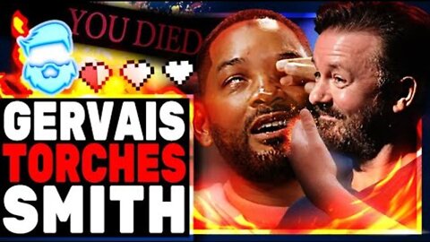 RICKY GERVAIS JUST SAVAGELY RIPPED WILL SMITH WITH BRUTAL NEW JOKES ABOUT HIS WIFE IN NEW STANDUP!