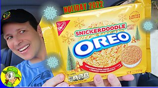 SNICKERDOODLE OREO® COOKIES Review 🍪🎄❄️ Limited Edition! Peep THIS Out! 🕵️‍♂️