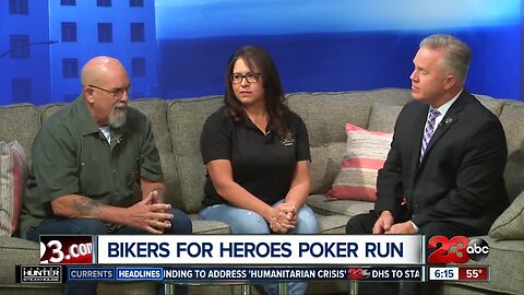 Bikers For Heroes 'Poker Run'