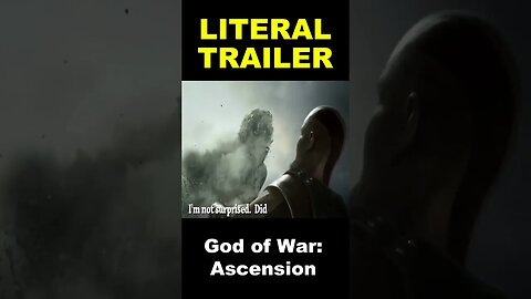 LITERAL God of War Ascension TRAILER Short