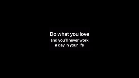 Do what you love