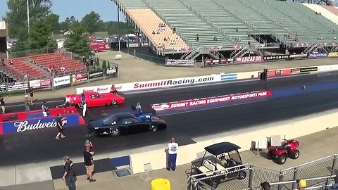 Mike Cooper's Pontiac powered Firebird goes 6.13 at 230 mph