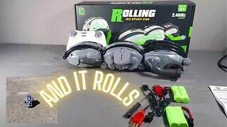 Upgraded RC Rolling Stunt Car