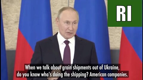 BREAKING! Putin: Ukrainian Farming Land Was Sold To American Companies Long Time Ago!