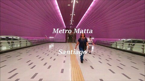 Metro Matta in Santiago, Chile