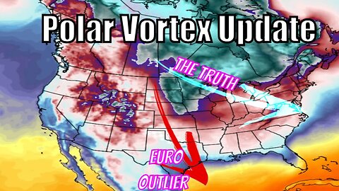 Huge Polar Vortex Update, The Truth! - The WeatherMan Plus