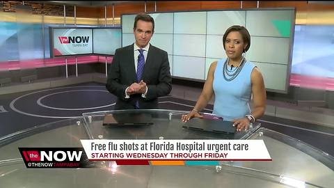 Florida Hospital offers free flu shots in response to flu epidemic, Tamiflu shortage