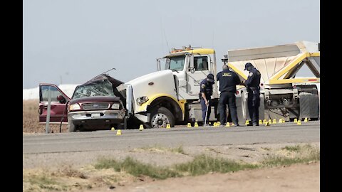 13 dead in California crash, some ejected from SUV carrying 25 people