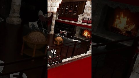 Deep sleep with blizzard and fireplace sounds | Cozy winter atmosphere, blizzard sound 2023