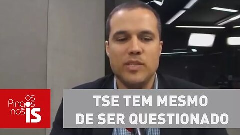 Felipe: TSE tem mesmo de ser questionado sobre voto impresso