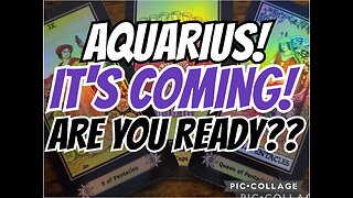 AQUARIUS ‼️ IT'S COMING ‼️ ARE YOU READY??🌠✨️🌠✨️