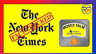 Fact-checking The NYT | defending the government's right to control online speech?