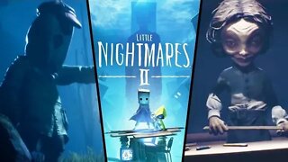 LITTLE NIGHTMARES II - MATANDO O CACADOR E AVANÇANDO - INÍCIO - LIVE TWITCH @NEWxXx Games