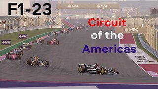 F1-23 Circuit of the Americas Sprint Race