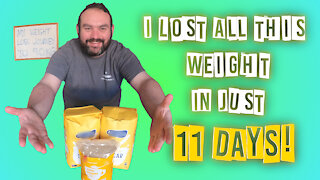 I lost this much weight in just 11 days! || My Weight Loss Journey to 90KG/200LBS