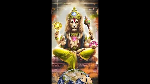 Hindu God Sri Narasimha