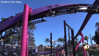 SeaWorld's latest roller coaster gears up for May opening