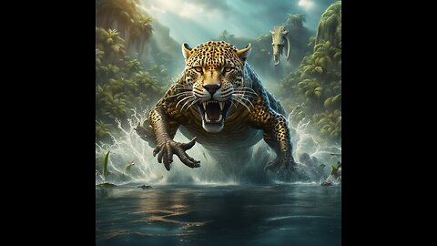 Jaguar Turns the Tables on Giant Crocodile in Epic Showdown
