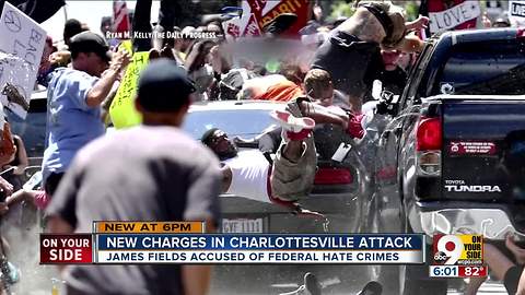 Charlottesville suspect James Alex Fields indicted on dozens of federal hate crime charges