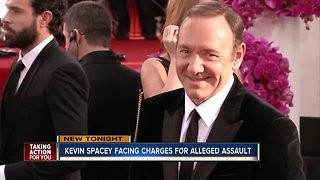 Kevin Spacey posts video after announcement of sexual assault charges